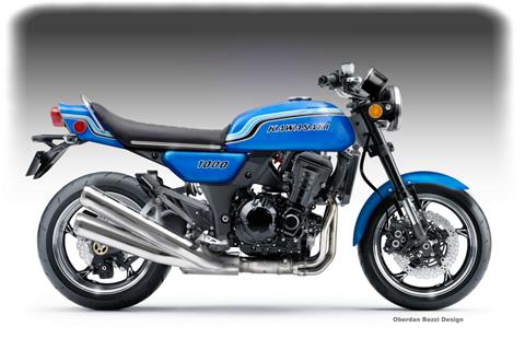 Kawasaki 1000 Mach X Legend concept