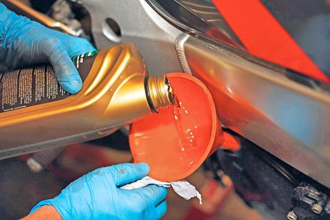 Fluid dynamics: How to change your motorcycle engine oil