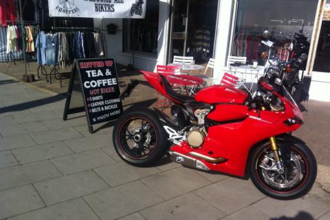 At The Revved Up tea bar