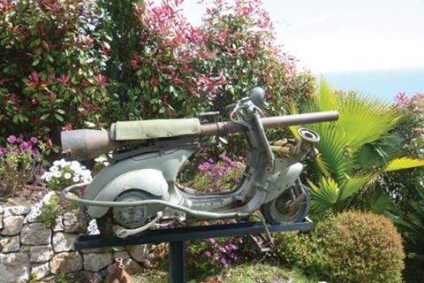 Rare classic military scooter up for auction