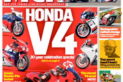 New MCN May 16: Honda V4 celebration