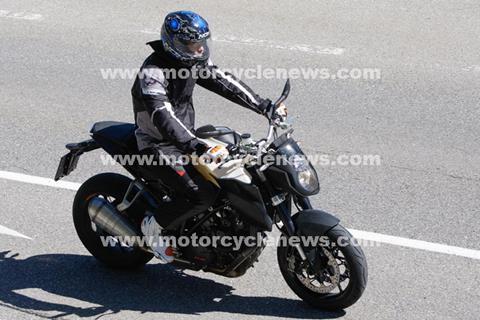 New KTM Super Duke 1290 spied