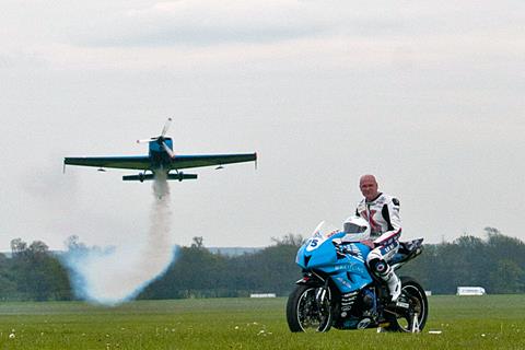 Wings meet wheels in the Isle of Man