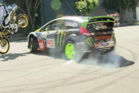 Video: Travis Pastrana in latest Ken Block gymkhana video