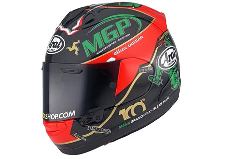 A century of the Manx GP: Arai celebrate with limited edition RX-7V Evo