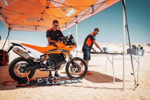 KTM launch new £20,899 890 Adventure R Rally alongside exclusive customer desert riding experience