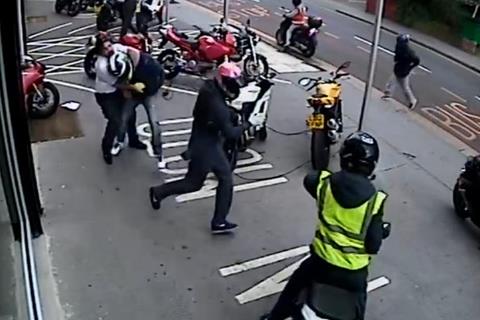 Failed Ducati robbery