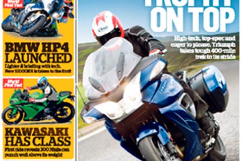 New MCN September 12: Triumph Trophy world first ride