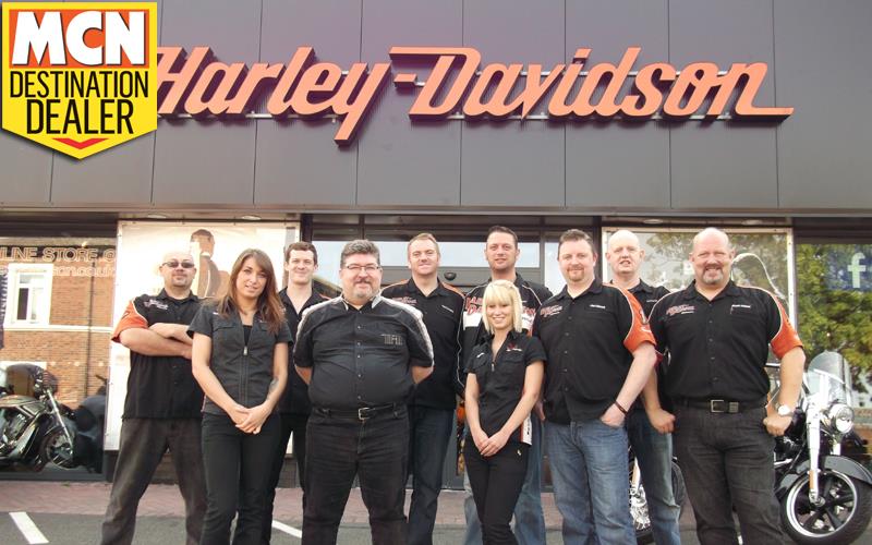 Destination dealer Stratstone Harley Davidson