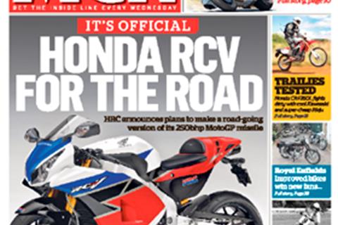 New MCN September 26: Honda RCV for the road