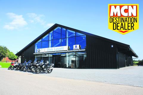 Destination dealer: Dick Lovett Motorrad