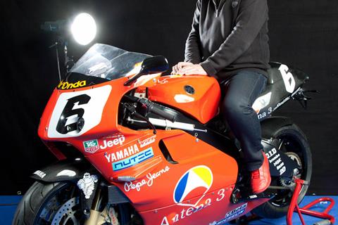 My Yamaha YZR500 Norick Abe replica