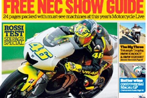 New MCN November 21: Rossi's return