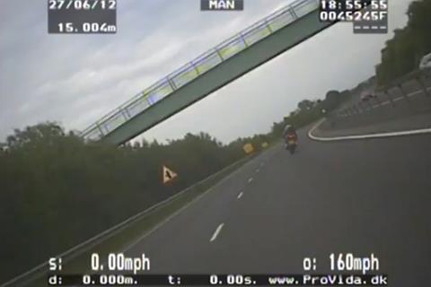 Bike journo caught at 160mph was ‘euphoric’ after proposing to girlfriend