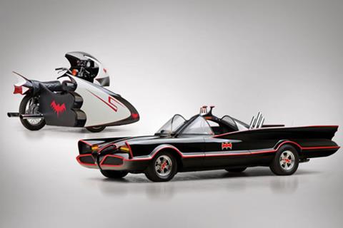 Evel Knievel's last bike and 'Batcycle' up for auction