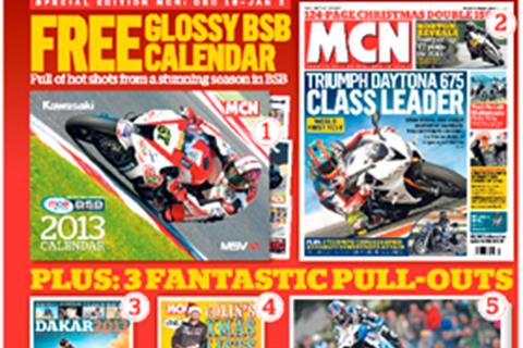 New MCN double issue December 19: Triumph Daytona 675R first ride