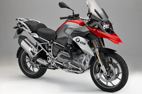 New BMW R1200GS on show in London