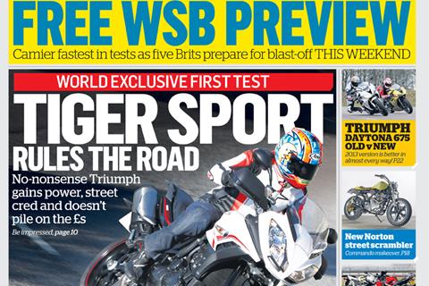 New MCN February 20th: New Tiger Sport Rules the Road