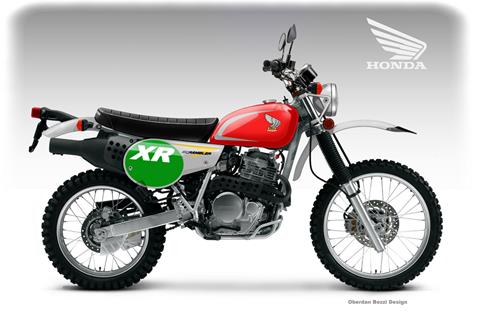 Honda XR 650 Scrambler Classic Concept