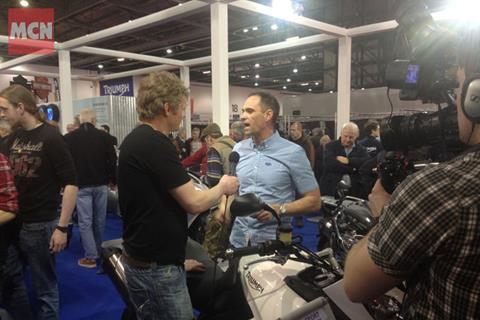 See the London Motorcycle Show on TV