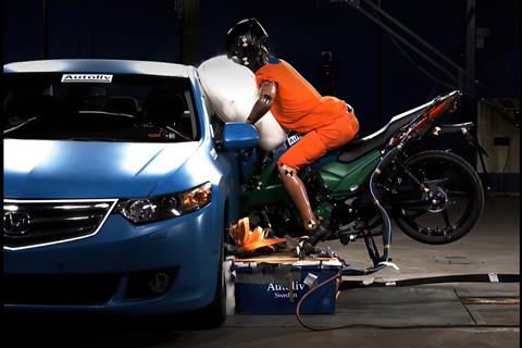 New wave of safety gear: How bike-mounted airbag systems could help to keep you safe in a crash