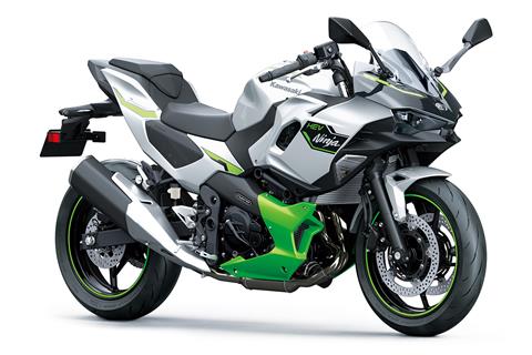 Hybrid thinking: Kawasaki drip feed further details on their Ninja 7 HEV