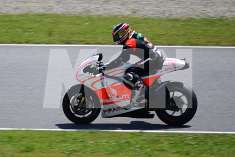 First pictures: Biaggi testing Pramac Ducati MotoGP bike