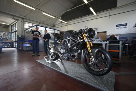 NCR's titanium-framed Ducati