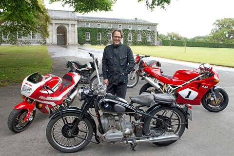 Goodwood Festival of Speed – Lord March is a bike fan