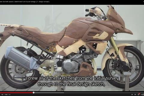 New Suzuki V-Strom 1000 designer interviewed