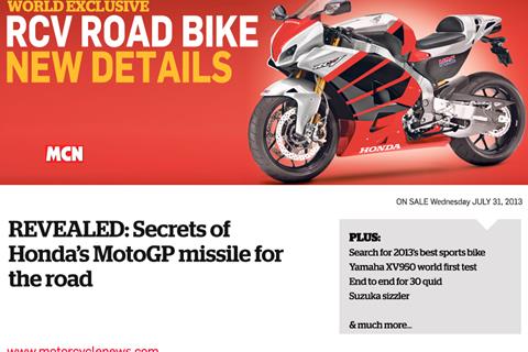 New MCN July 31: RCV road bike new details