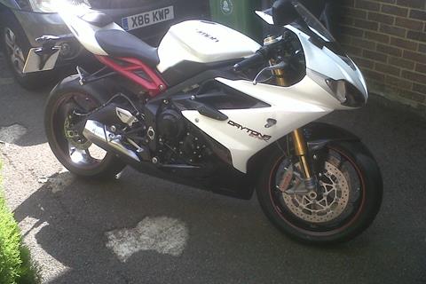 Triumph Daytona 675R initial thoughts