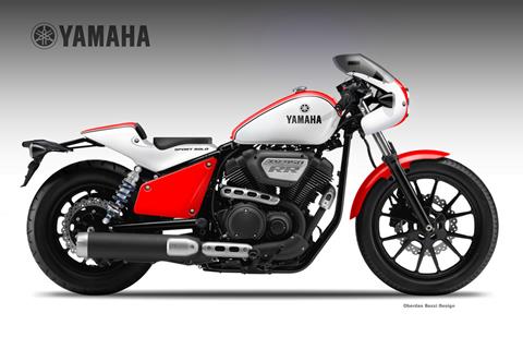 Yamaha XV950 RR Sport Solo concept