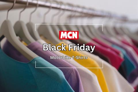 Best motorbike t-shirt deals on Black Friday 2023