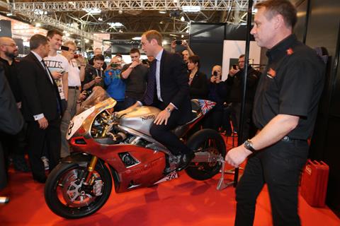 Royal touch at Motorcycle Live