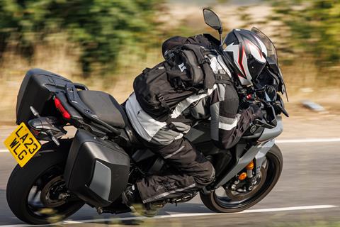 Steve waves goodbye to the long-term Yamaha Tracer 9 GT+ but not before one last blast