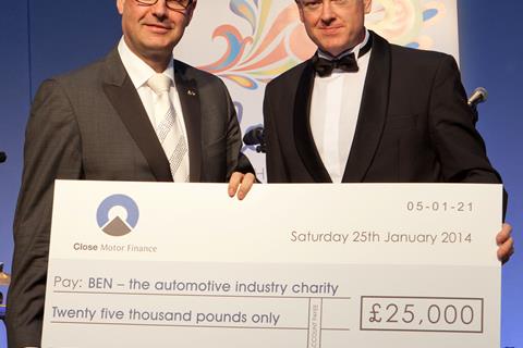 Close Motor Finance raise £25k for motoring charity