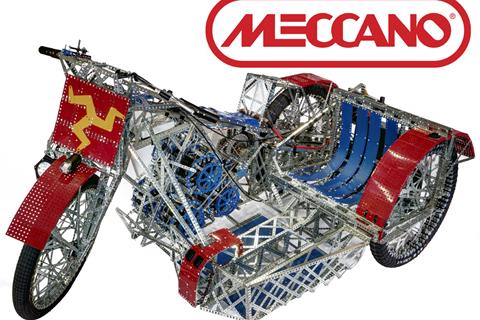 James May's Meccano bike at London Show!