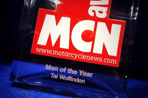 Tai Woffinden wins MCN Man of the Year