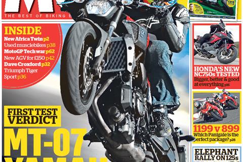 New MCN February 19: Yamaha MT-07 first ride