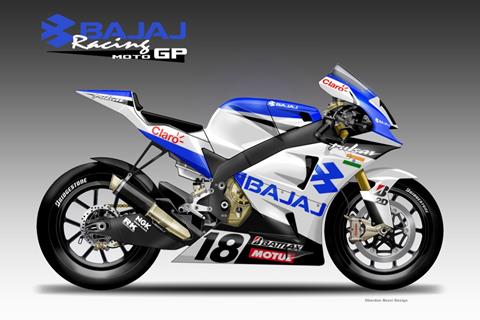 Bajaj MotoGP bike