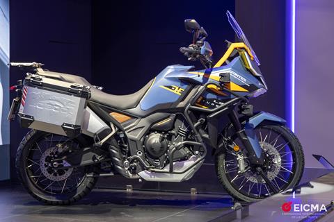 Zontes set sights on Tiger with new ZT-703F three-cylinder adventure bike for 2024