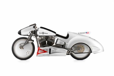 Shaw Harley-Davidson builds B-Rocket watchmaker tribute bike