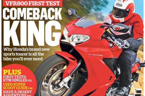 New MCN April 9: VFR800 first test