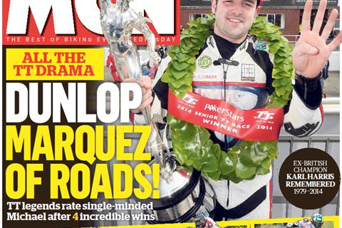 New MCN June 11: Dunlop Marquez of the roads!