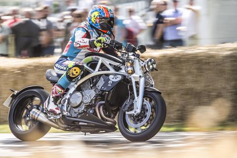 We ride the Ariel Ace at Goodwood