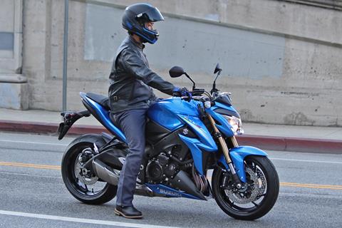 New GSX-S1000 spied