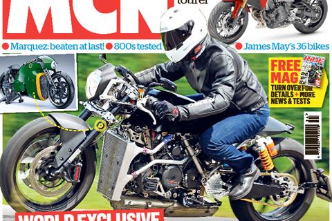 New MCN August 20: Lotus superbike ridden