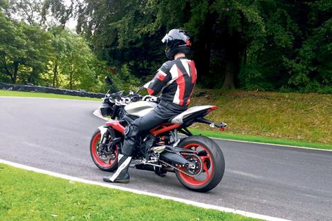 New Street Triple RX spied