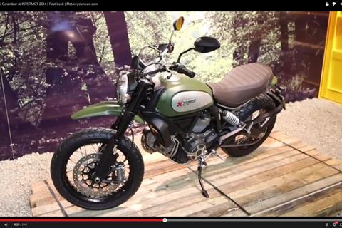 Video: Ducati Scrambler at INTERMOT 2014 | First Look